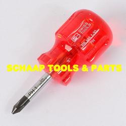 Schroevendraaier stubby PB195 serie - Philips maat PH1 | PB195.1-30